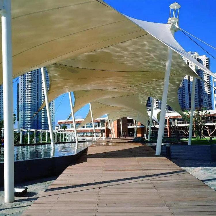 酒泉膜结构景观棚