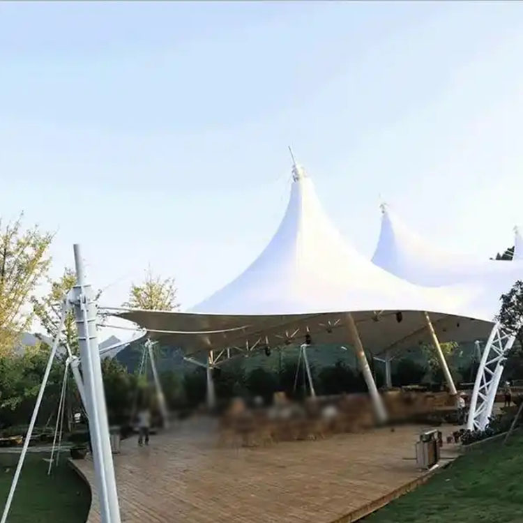 酒泉膜结构景观棚