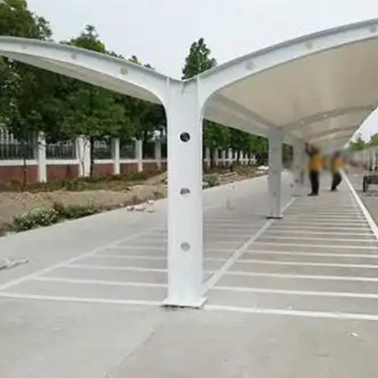 酒泉膜结构电动车棚