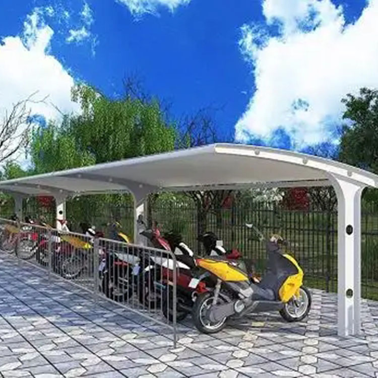 酒泉膜结构电动车棚