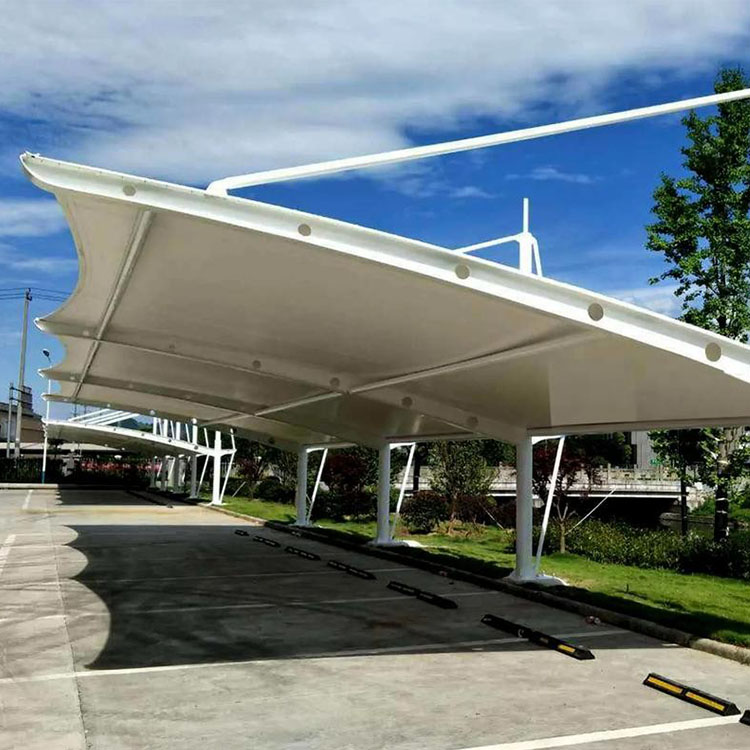 酒泉膜结构汽车棚