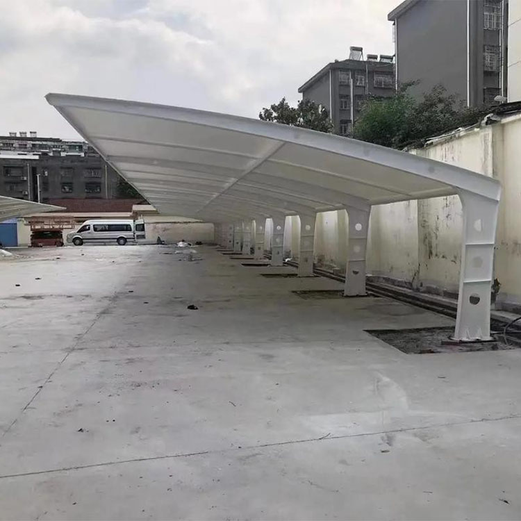 酒泉膜结构汽车棚